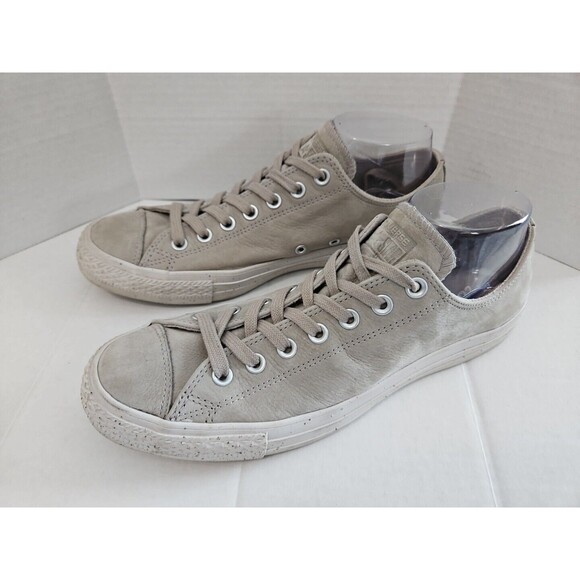 Size 8.5 - Converse Chuck Taylor All Star Ox Beige - 157602C Women's 10.5 Nubuck - Picture 2 of 11